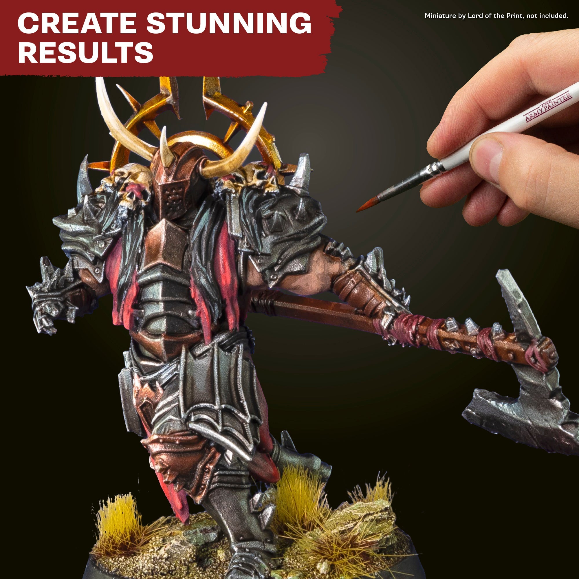Warpaints Fanatic Metallic: Mithril - Premium Metallic Paint for Miniatures & Models - Perfect for Warhammer, D&D, and Tabletop Gaming