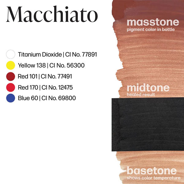 Perma Blend Luxe Macchiato Pigment - Professional Cosmetic Tattoo Ink for Eyebrows & Lips | Long Lasting, Vibrant Colors | Perfect for Microblading, Ombre Brows & Permanent Makeup Artists