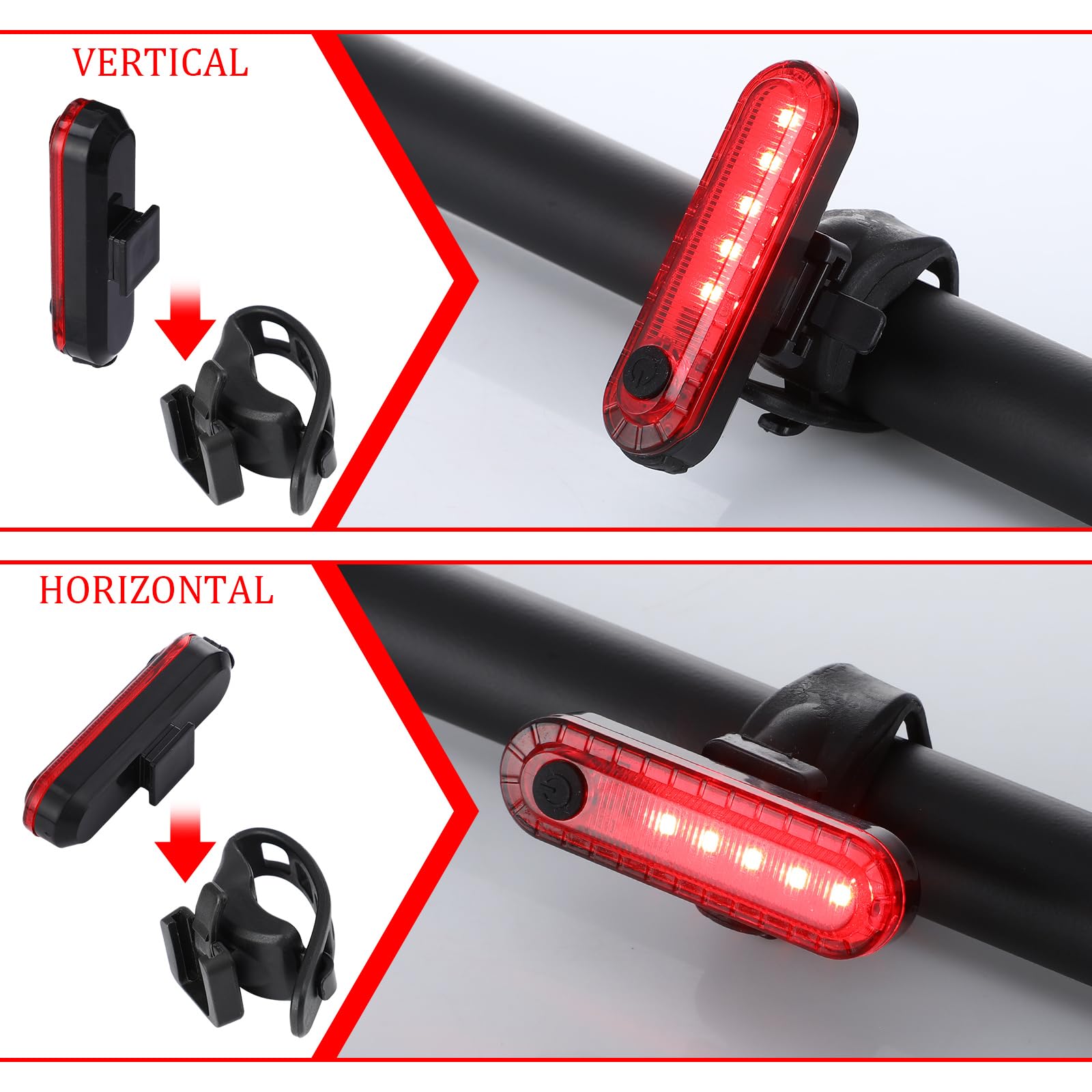 Treela 8 Pcs Waterproof LED Kayak Navigation Lights - Red Green White Marine Safety Lights with Flashing Mode for Pontoon Boats, Dinghies & Night Boating | Perfect for Kayaking, Fishing, and Water Sports Safety