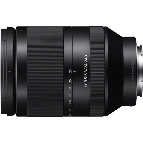 Sony FE 24-240mm f/3.5-6.3 OSS All-in-One Zoom Lens for Sony E-Mount Cameras - Perfect for Travel, Wildlife & Landscape Photography