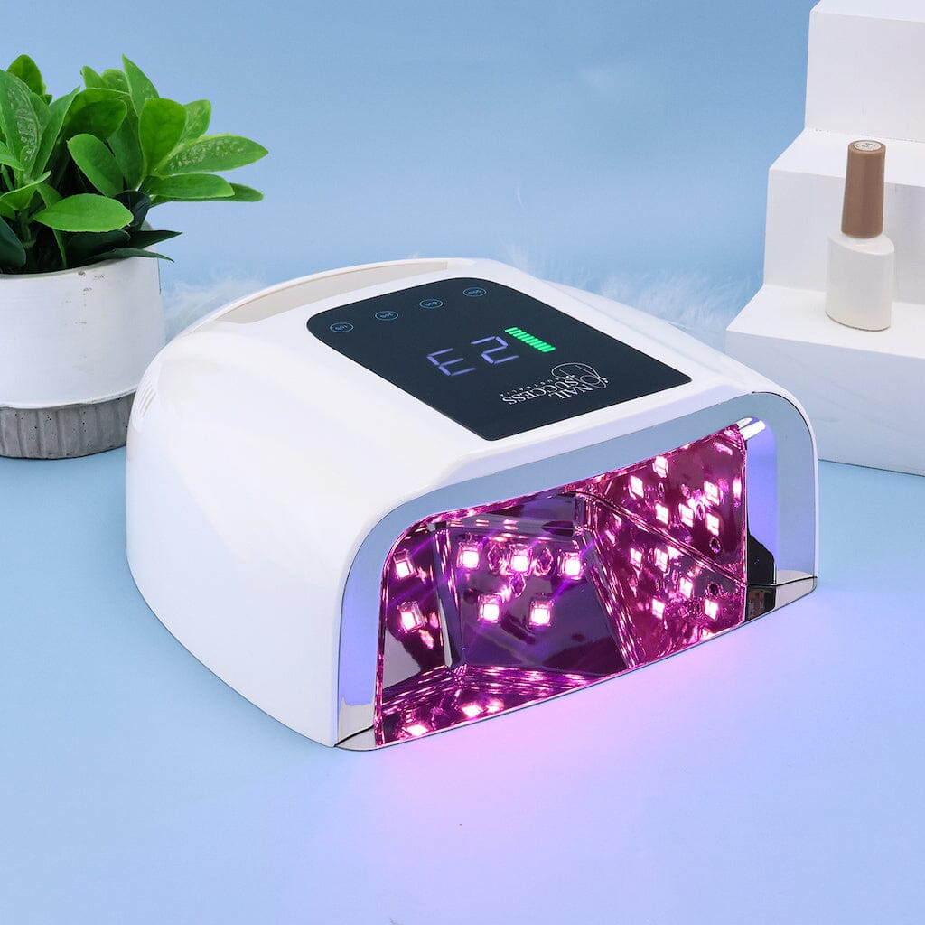 Professional 96W Rechargeable LED/UV Nail Lamp for Gel Polish Curing - Perfect for Home Manicures & Salon Nail Art