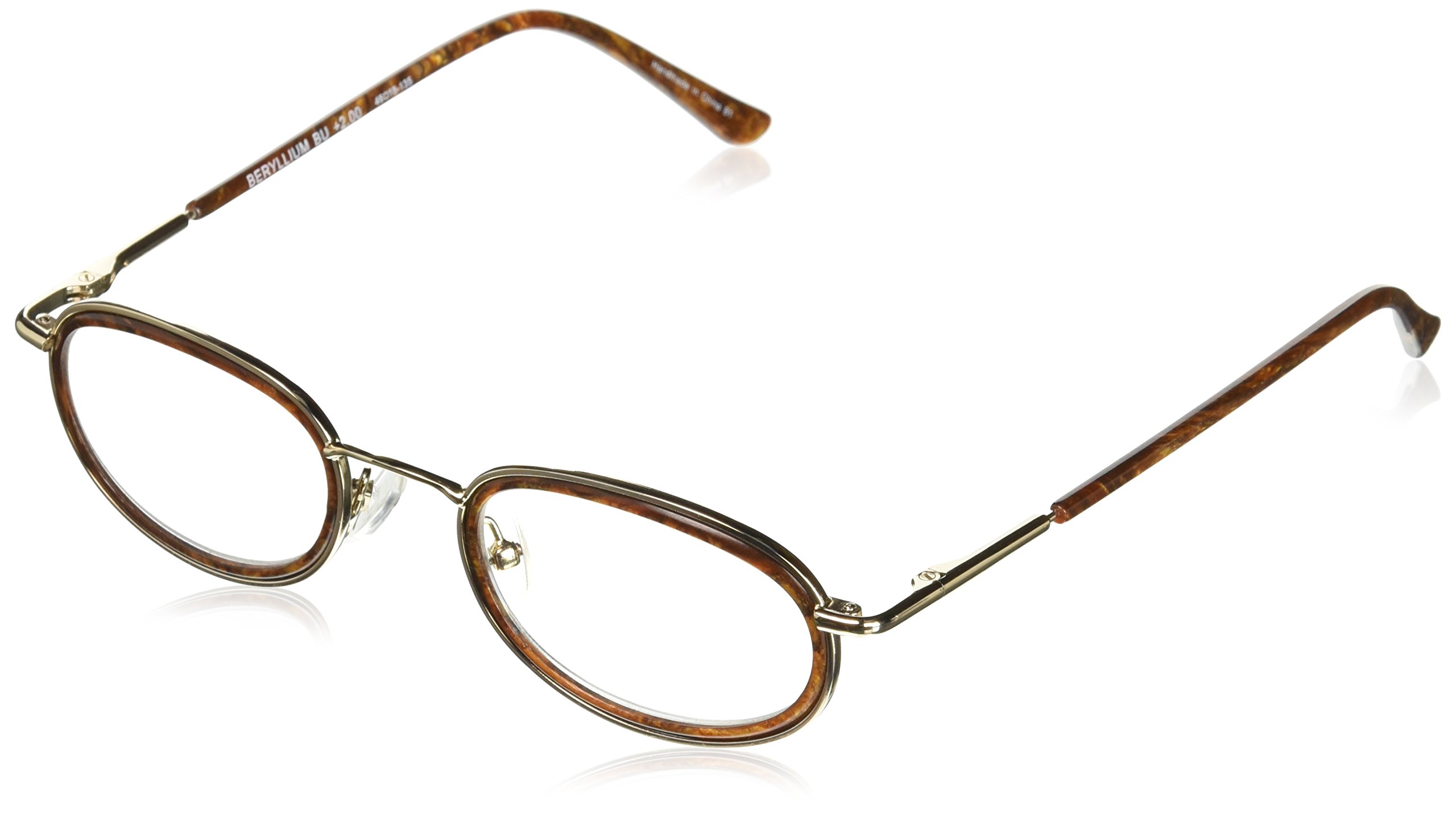 Vera Wang Women's Flint Square Reading Glasses - Fashionable +1.00 to +3.50 Strength Readers for Work, Reading & Computer Use