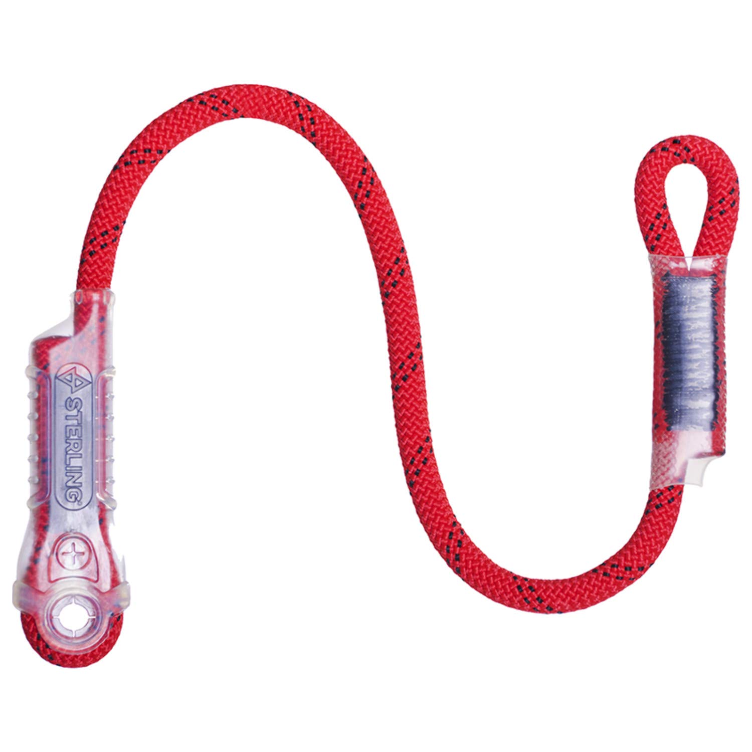 Sterling Safetypro Red Safety Lanyard - 1 Meter (3.3 Feet) for ID Badges, Keys & Work Safety - Durable & Adjustable for Office, Construction & Events