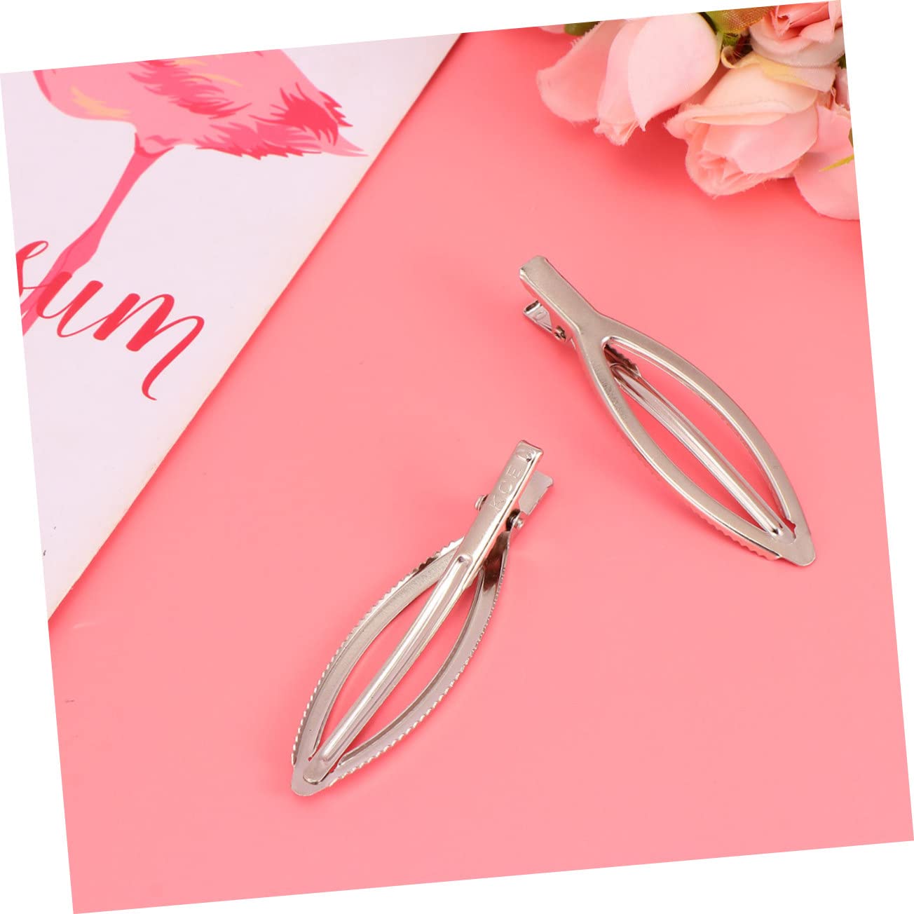 FOMIYES Stainless Steel Hair Clips Set - Leaf & Geometric Bobby Pins for Women with Fine Hair - Barrettes for Everyday Styling, Weddings & Special Occasions
