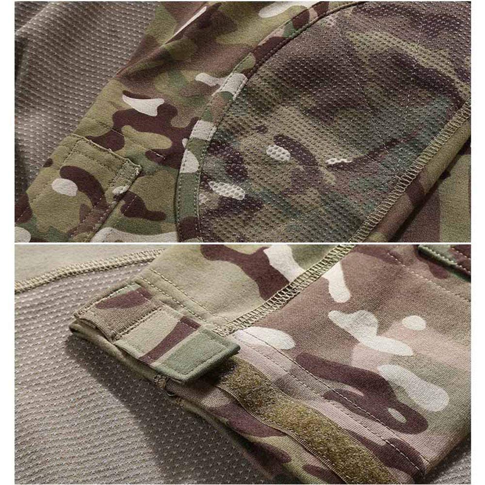 Airsoft Hunting & Shooting Sports BDU Tactical Combat Uniform - Military Camouflage Clothing for Outdoor Survival, Paintball & Airsoft Games
