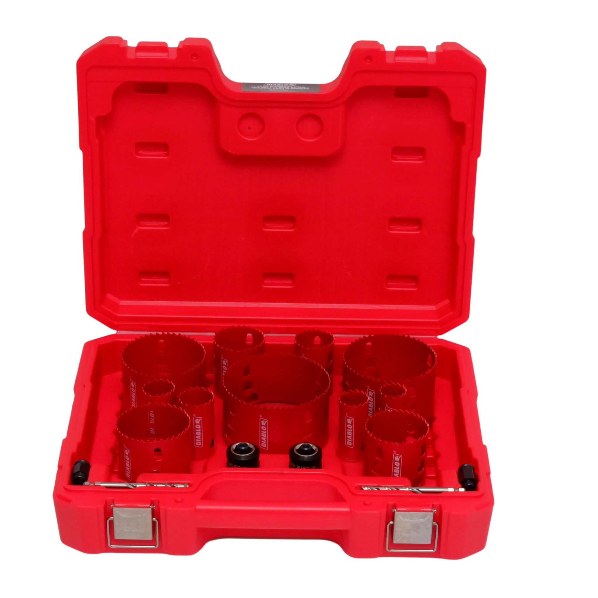 Diablo DHS17SPL 17-Piece Bi-Metal Hole Saw Set for Plumbing - SnapLock Plus Mandrel System, 60mm Deep Cut Capacity (5/8” to 6” Sizes) - Ideal for PVC, Wood, Metal & Drywall Installation