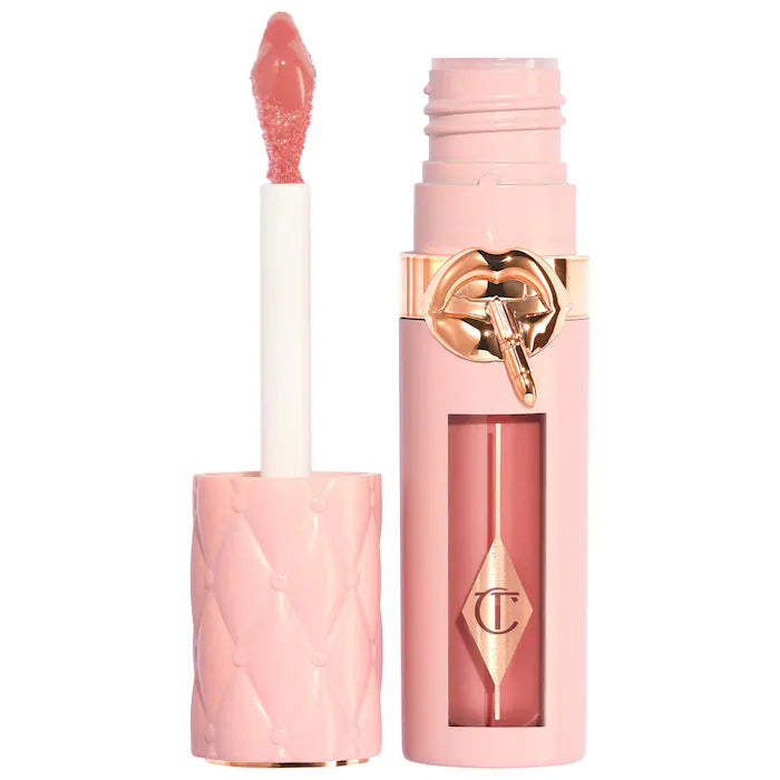 Charlotte Tilbury Pillow Talk™ Big Lip Plumpgasm Volumizing Lip Gloss - Hydrating Plumping Lip Gloss for Fuller Lips, Vegan & Cruelty-Free - Perfect for Date Night, Parties & Everyday Glam