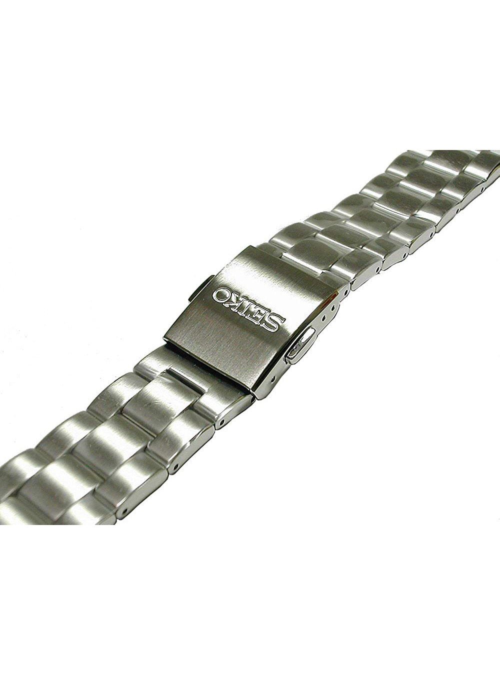 SEIKO 20MM Stainless Steel Watch Band Bracelet D385AG - Replacement Strap for SEIKO Watches | Perfect for Dress, Business & Casual Wear