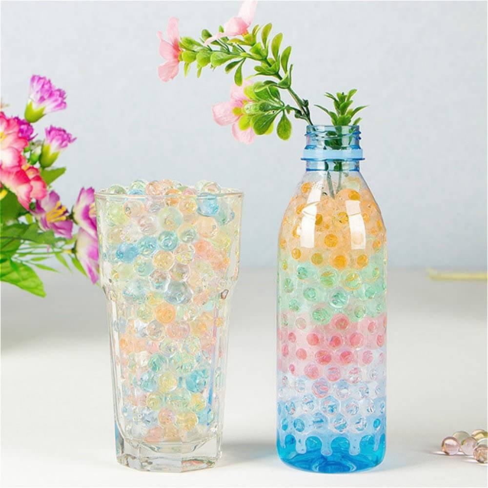 200,000pcs Water Beads for Gel Blasters, Sensory Toys & Home Decor - Fast US Shipping | Perfect for Kids Play, Stress Relief & Party Decorations
