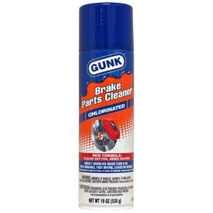 Gunk Brake Parts Cleaner - 19 oz. Aerosol Can for Fast Brake Dust & Grease Removal - Ideal for Automotive Maintenance & DIY Car Repair