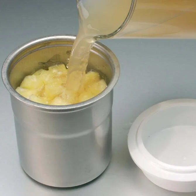 Pacojet Beaker with Lid - 500ml Premium Mixing Container for Professional Kitchen & Lab Use - Perfect for Sous Vide, Molecular Gastronomy & Food Preparation