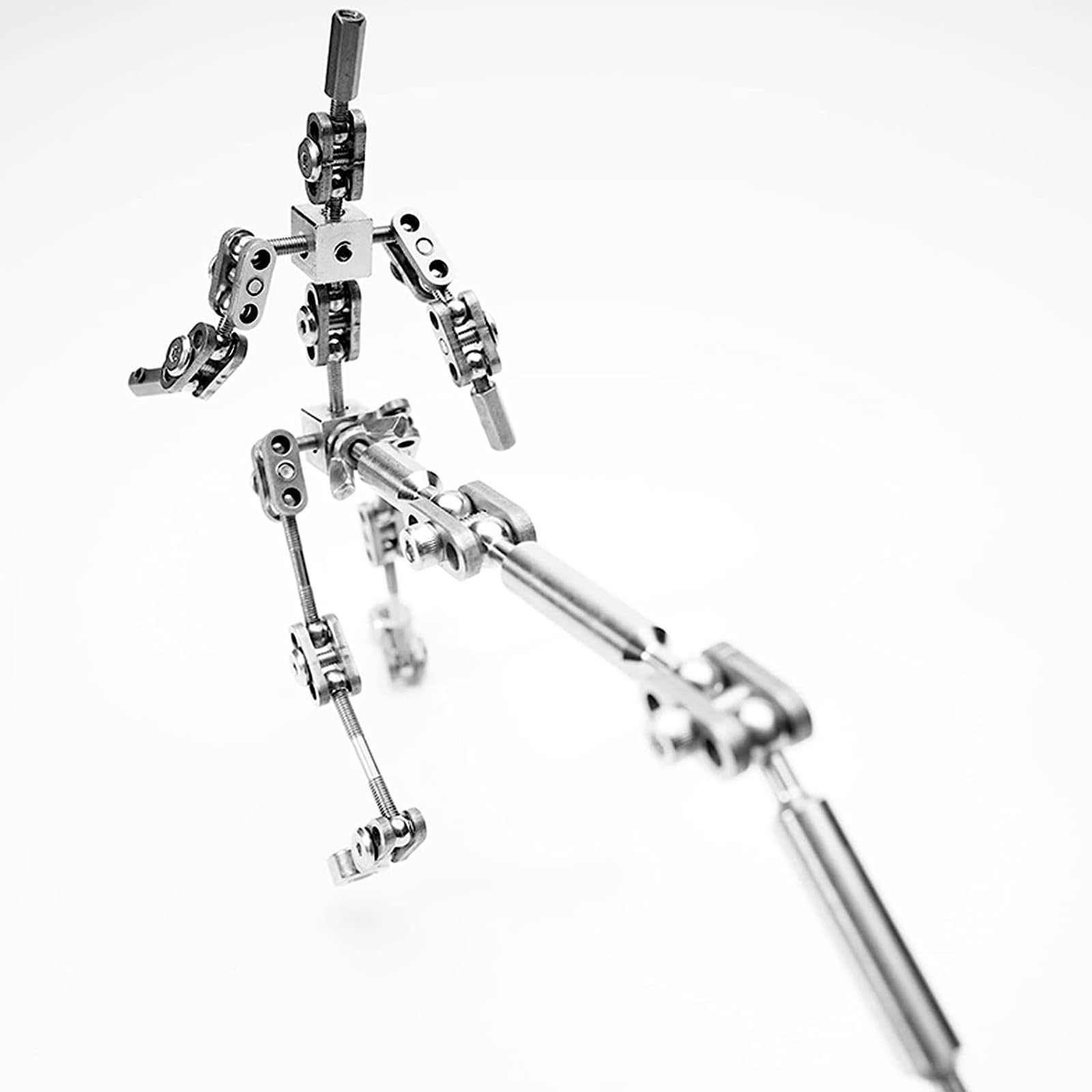 BAIYITONGDA Stop Motion Animation Kit with Adjustable Arm Stand - Puppet Armature Holder for Clay Figures, Models, and Stop Motion Filmmaking - Perfect for DIY Animation, Claymation, and Film Projects