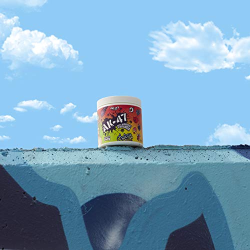 AK 47 Labs Paranoia Pre Workout Powder - Energy Booster & Vitamin Supplement, 30 Servings for Intense Workouts & Gym Performance
