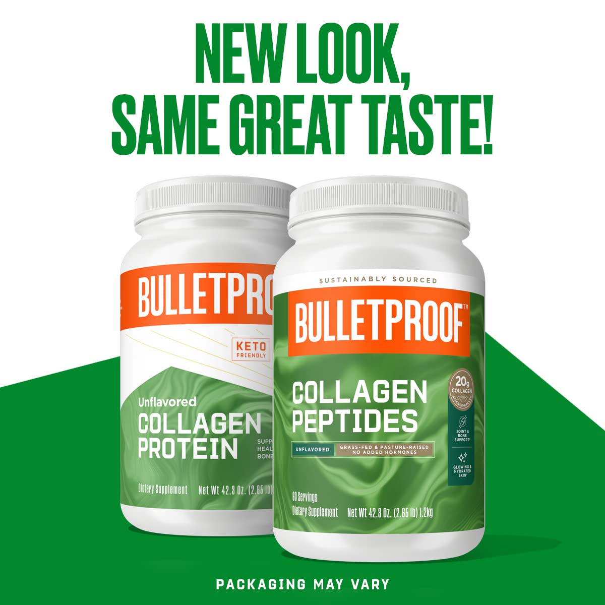 Bulletproof XCT MCT Oil with C10 & C8 | 32oz Unflavored Collagen Protein Powder | 18g Protein | 42.3oz | Perfect for Keto Diet, Coffee Boost & Post-Workout Recovery