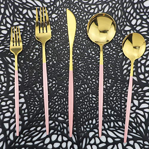 Pink Handle Gold