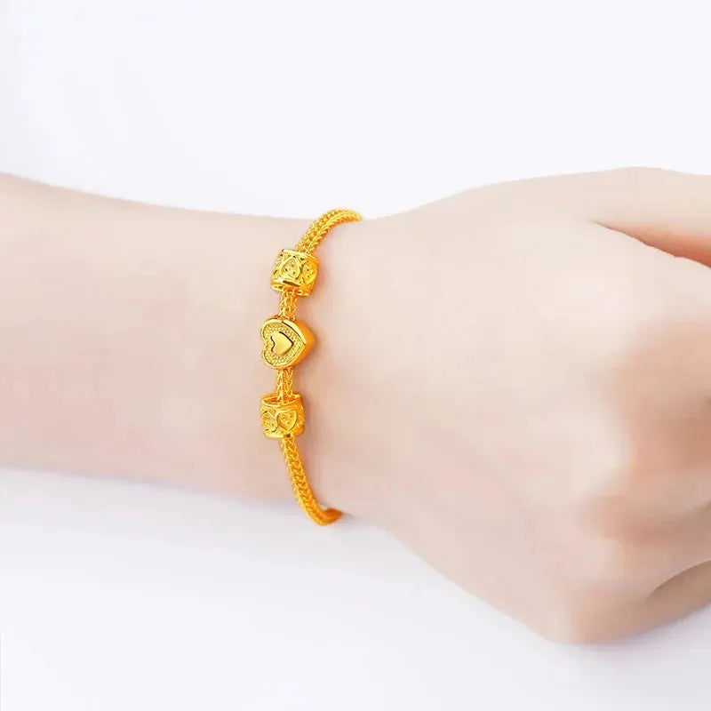 24K Pure Gold Bracelet 999 Solid Gold Bangle - Elegant Butterfly Design Classic Jewelry for Women | Perfect Gift for Birthday, Anniversary & Special Occasions | Trendy & Timeless 2023 Collection