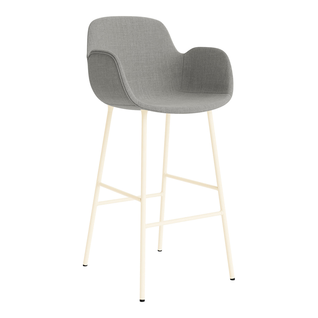 Form Bar Armchair - Fully Upholstered Modern Lounge Chair for Living Room, Bar, or Office | Comfortable Seating for Home Decor