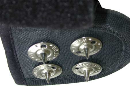 Ice Traction Cleats - Non-Slip Snow & Ice Grips for Shoes - Perfect for Winter Hiking, Running & Walking on Slippery Surfaces