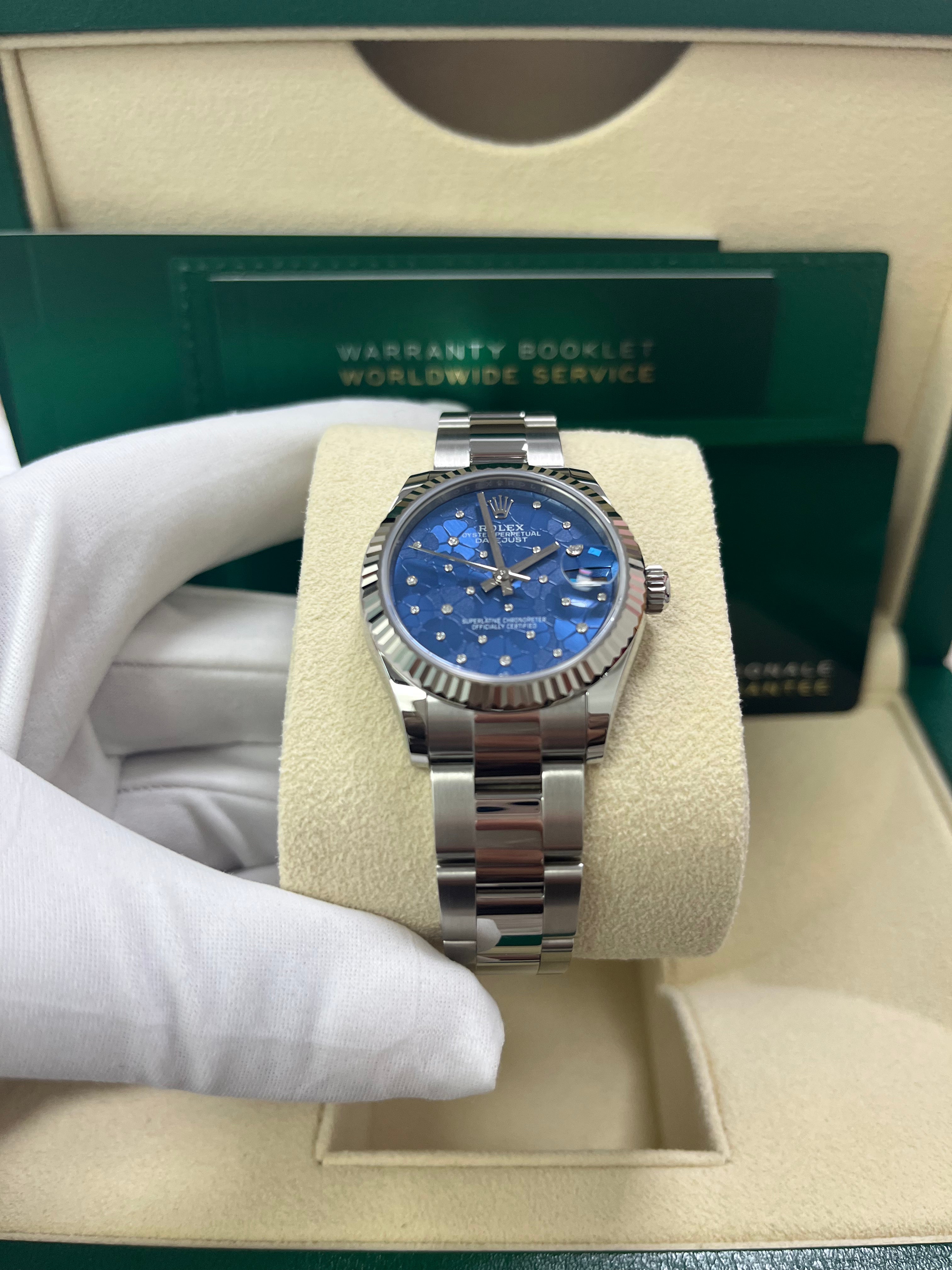 Rolex Datejust 31mm Watch 2022 New Model - Oystersteel & White Gold Oyster Bracelet (Ref 278274) | Luxury Women's Watch for Business, Parties & Special Occasions