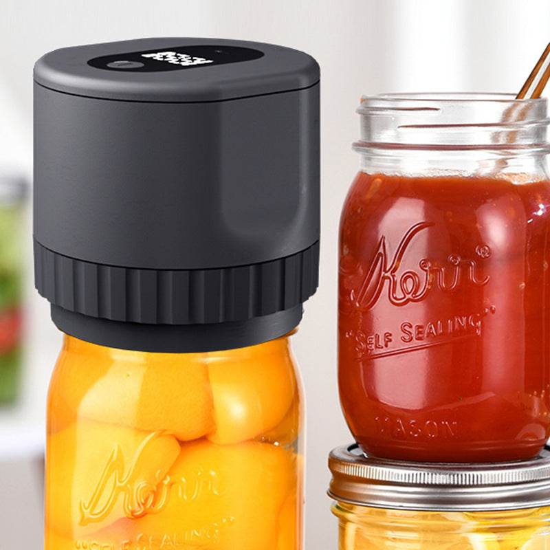 JarGuard Electric Vacuum Sealer Kit - Airtight Food Preservation System for Mason Jars | Perfect for Meal Prep, Sous Vide & Long-Term Food Storage