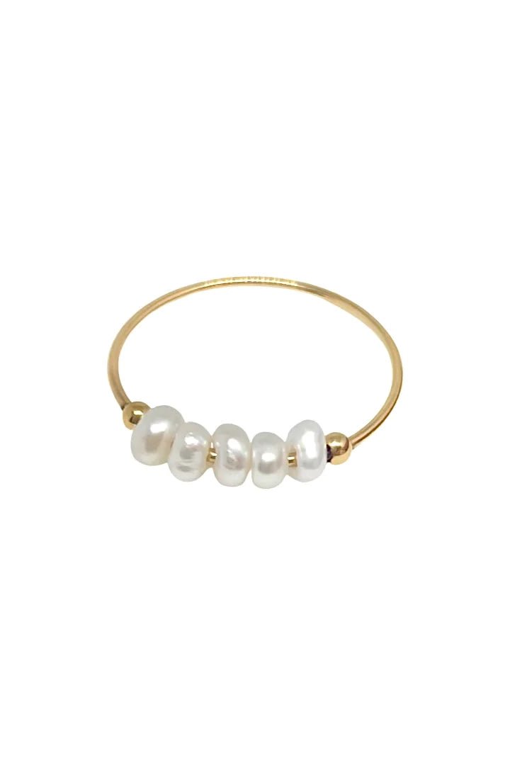 Polly Pearl Ring - Elegant & Timeless Jewelry for Women | Perfect for Weddings, Parties & Everyday Wear