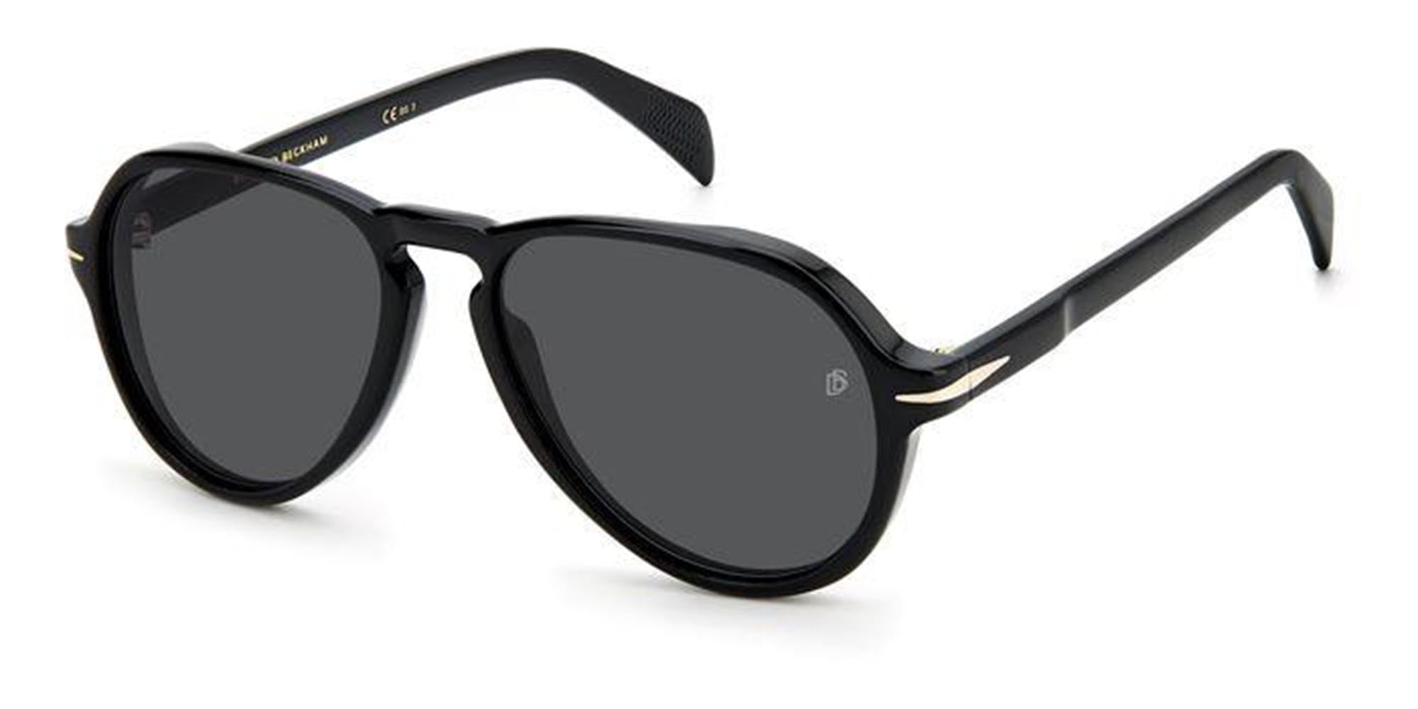 David Beckham DB7079/S Men's Sunglasses - Polarized UV Protection Aviator Style for Driving, Outdoor Sports & Fashion
