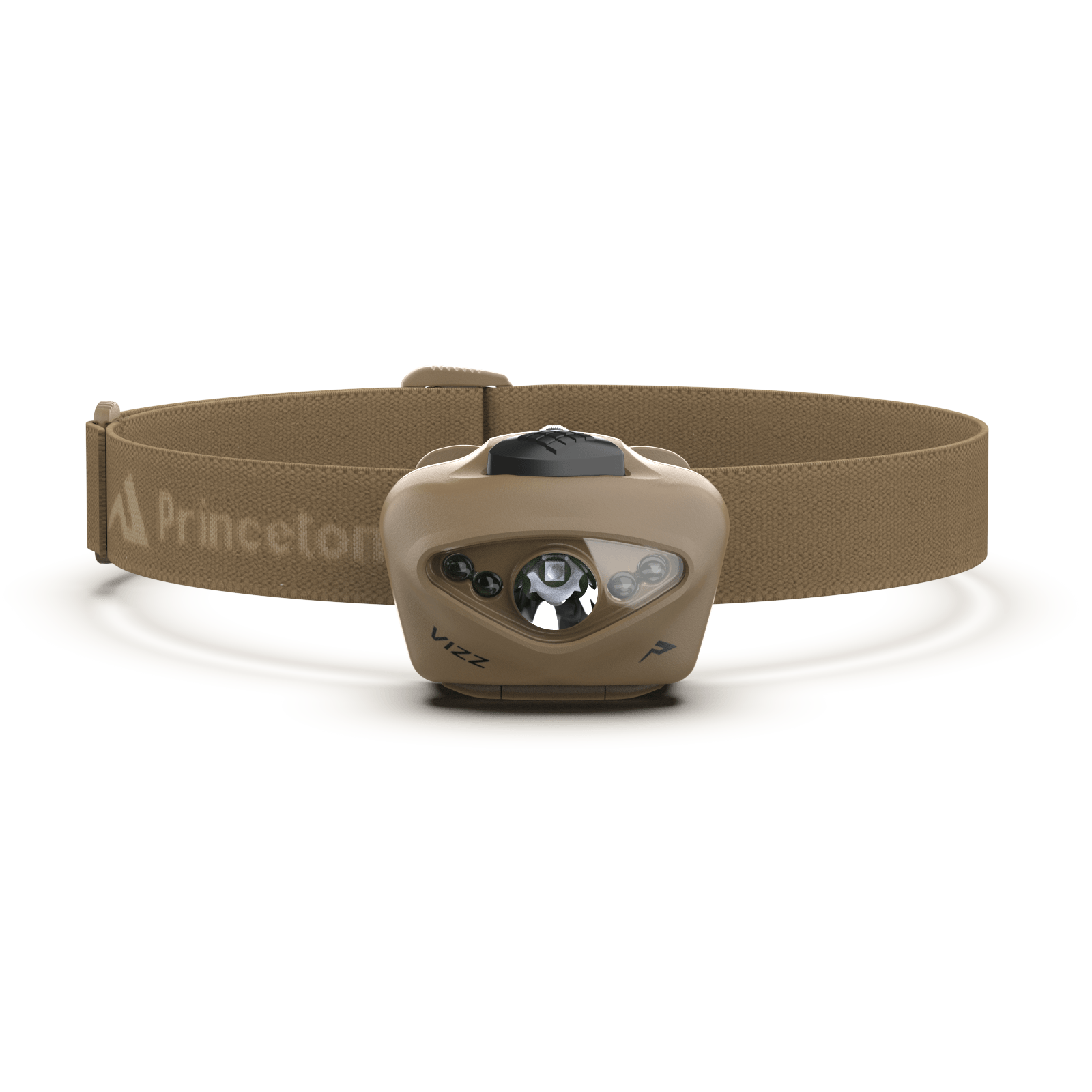 Princeton Tec Vizz 550 RGB Headlamp - 550 Lumens Ultra Bright LED Light with 33 Hours Runtime - Perfect for Camping, Hiking, Running & Outdoor Adventures