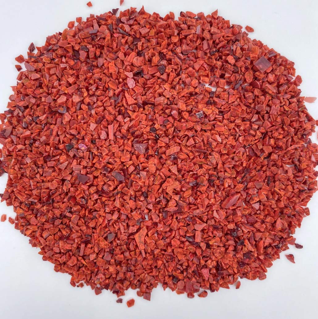 Patrick Adair Supplies Genuine Crimson Red Opal Gemstones - 5g Natural Opal for Jewelry Making, Wire Wrapping & Healing Crystals | Perfect for Rings, Necklaces & DIY Craft Projects