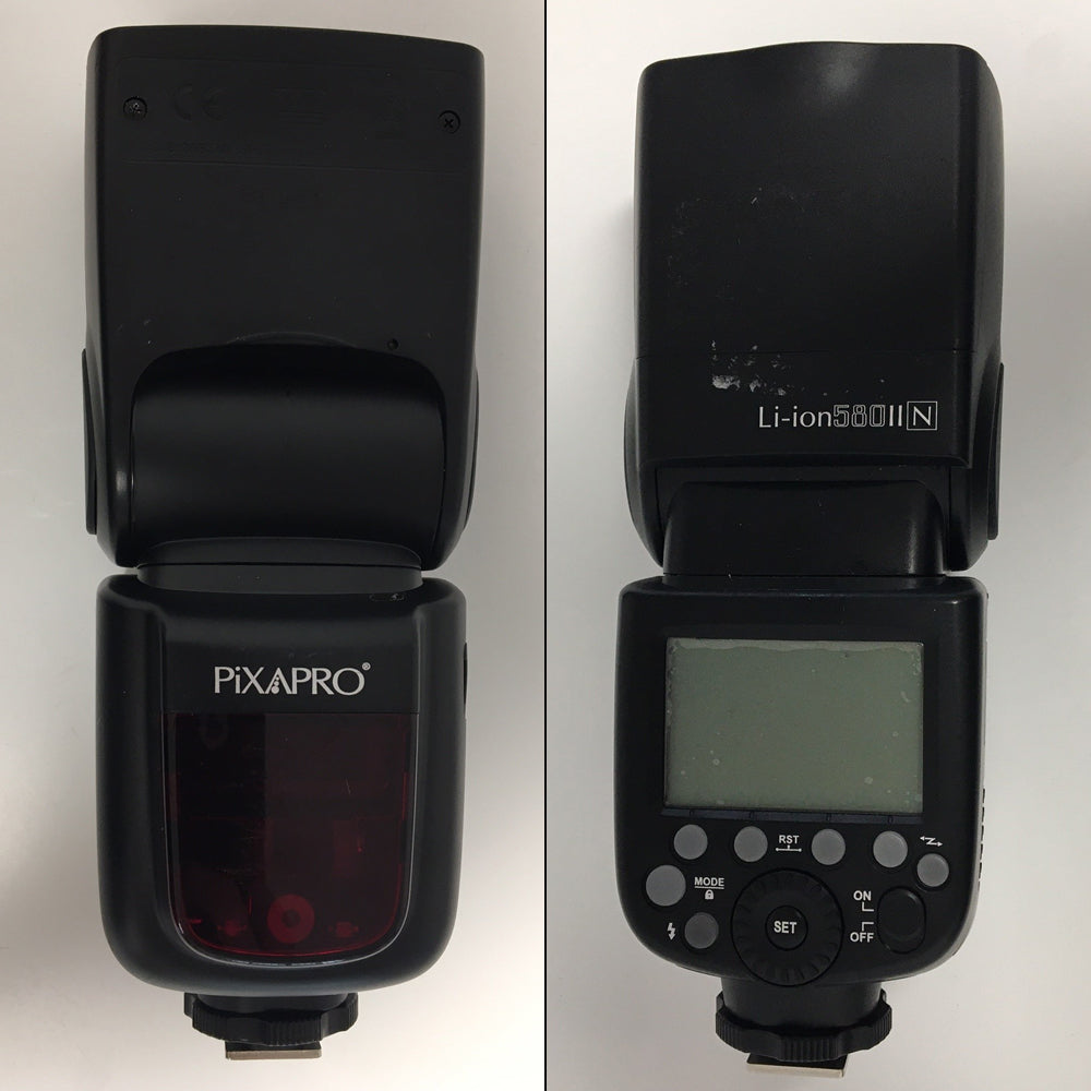 Li ION580II TTL Wireless Camera Speedlite Flash for Nikon DSLR - Perfect for Wedding Photography & Studio Lighting
