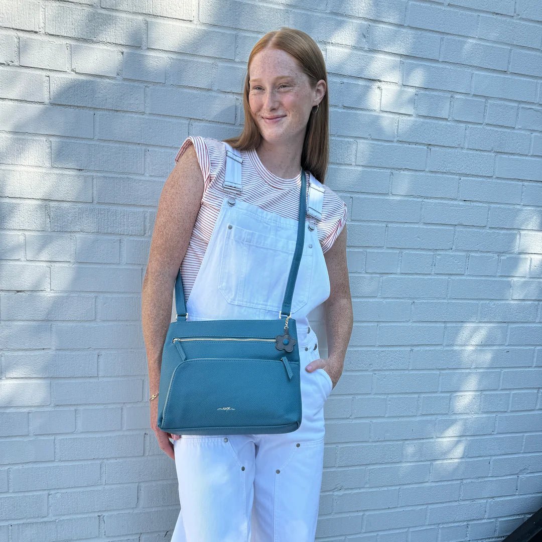 Espe Citron Crossbody Bag for Women - Stylish Leather Shoulder Purse with Adjustable Strap, Perfect for Travel, Shopping, and Everyday Use