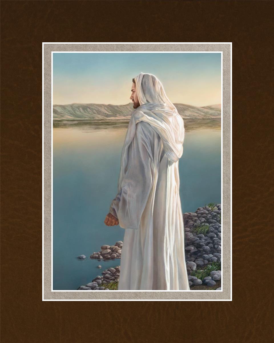 Come Follow Me by Liz Lemon Swindle - Inspirational Christian Art Print for Home, Office & Church Decor - Perfect for Gifts & Spiritual Uplift