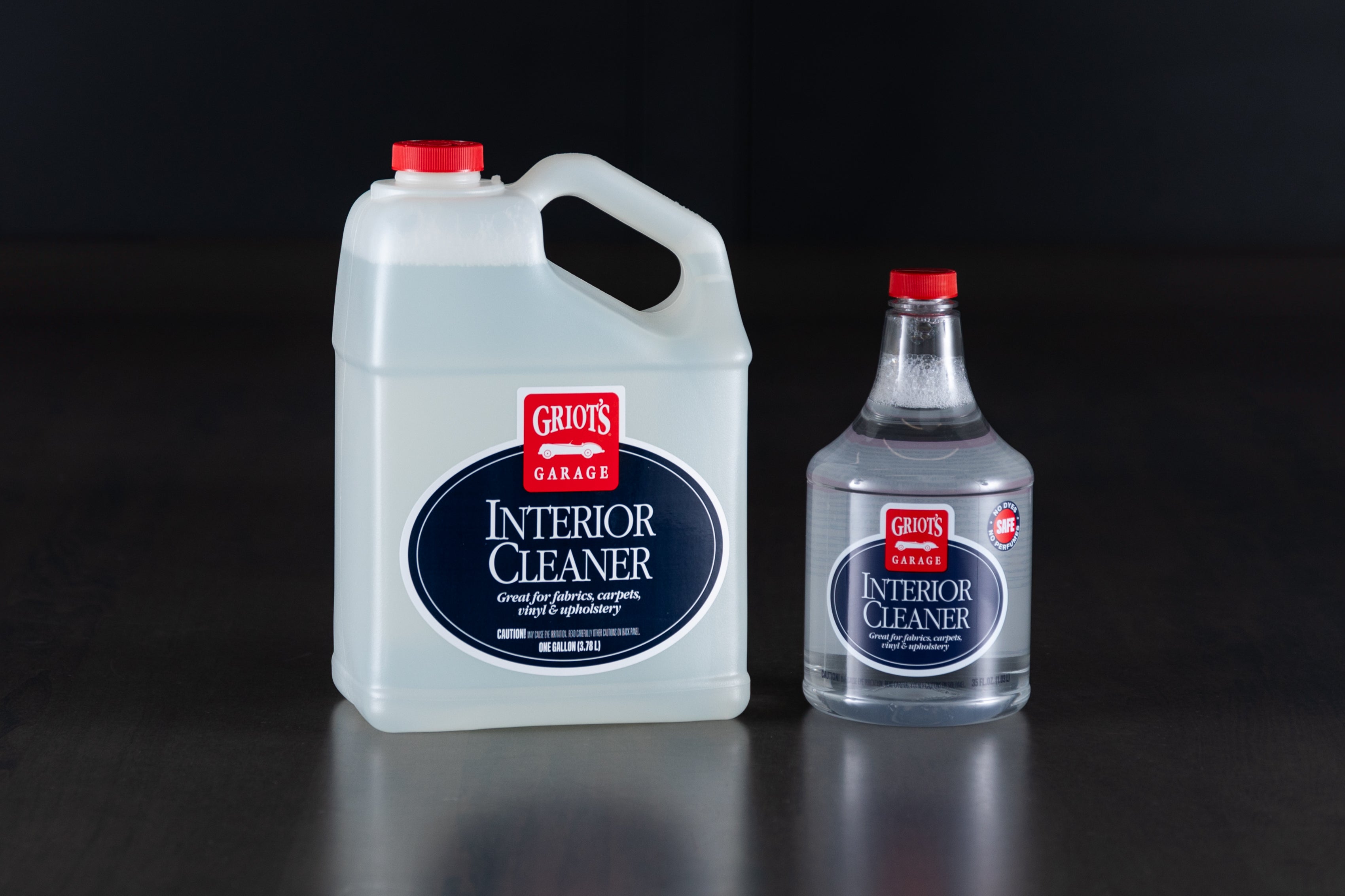 Griot's Garage Premium Interior Cleaner - Safe for Car Upholstery, Dash & Leather - Perfect for Detailing & Deep Cleaning Vehicles