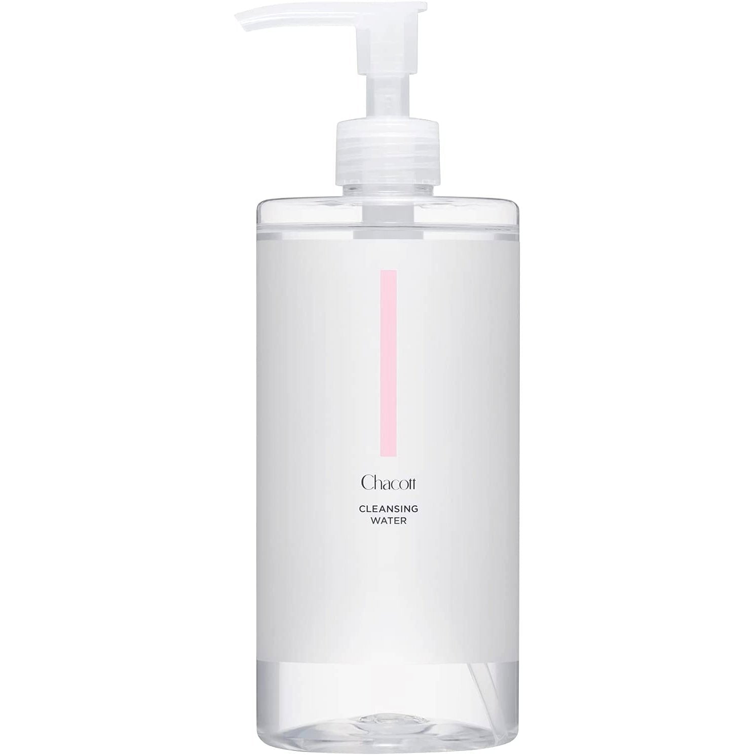 Chacott Cleansing Water 500ml - Multi Functional Makeup Remover & Facial Toner | Gentle Skincare for Daily Makeup Removal & Hydration