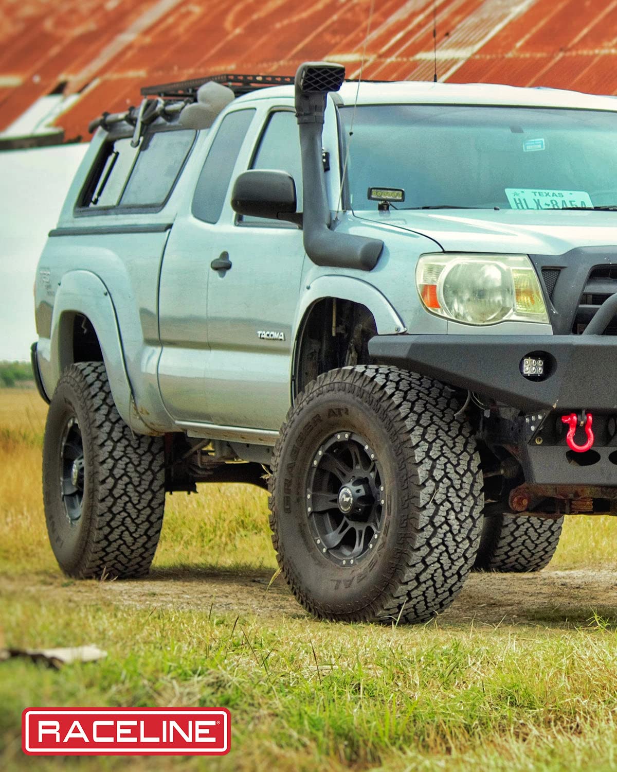 Raceline 981 Raptor 17x9 Black Aluminum Wheels - 5x127 Bolt Pattern, 0mm Offset, 8-Spoke Design - Full Size Replacement Rims for Passenger Cars | Perfect for Off-Roading, Truck Upgrades & Custom Car Builds