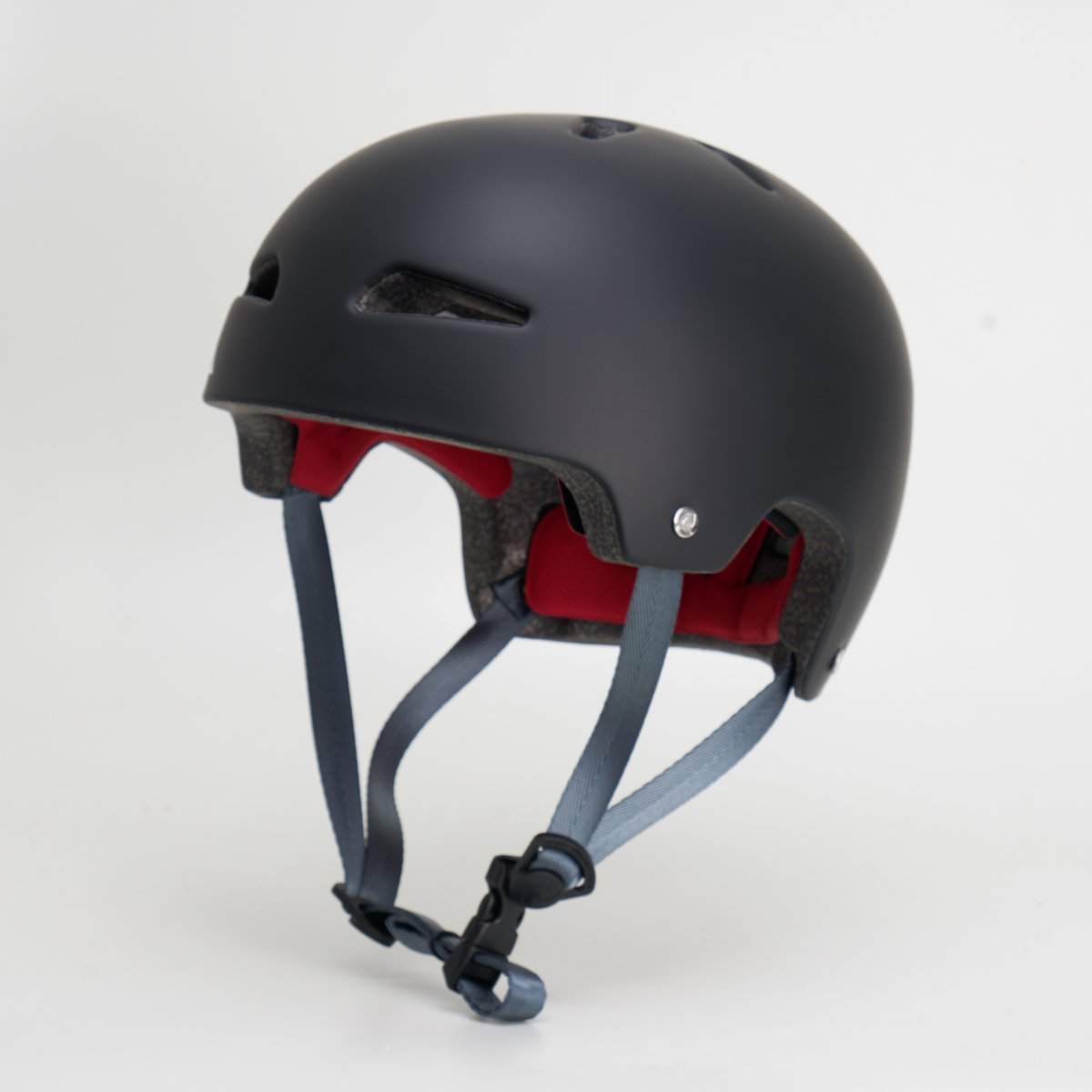 REKD Ultralight In-Mold Black Bike Helmet - Lightweight & Durable Cycling Helmet for Adults - Perfect for Road Biking, Mountain Biking & Commuting
