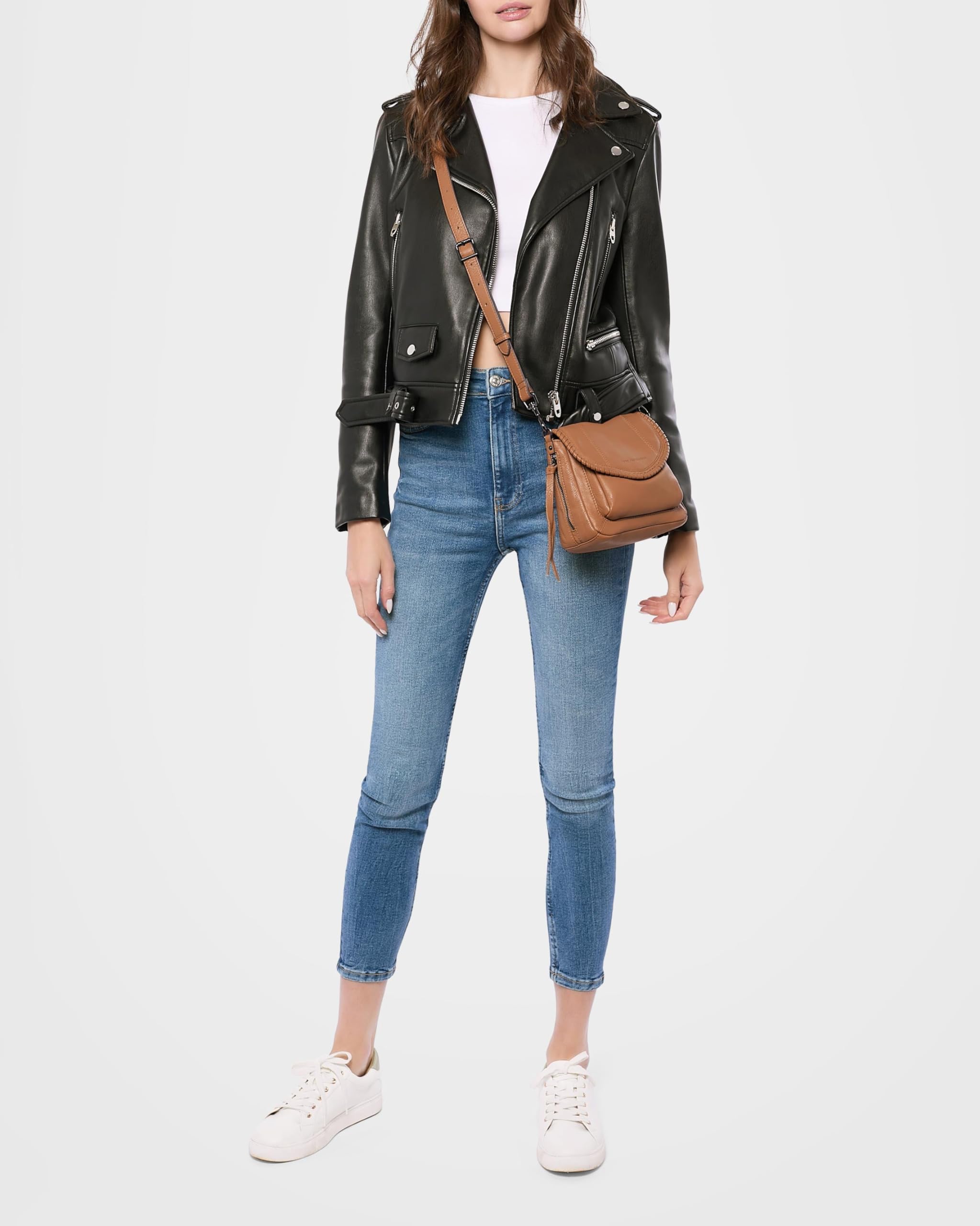 Aimee Kestenberg All For Love Mini Crossbody Bag - Stylish Vegan Leather Purse for Women, Perfect for Date Night, Travel & Everyday Use
