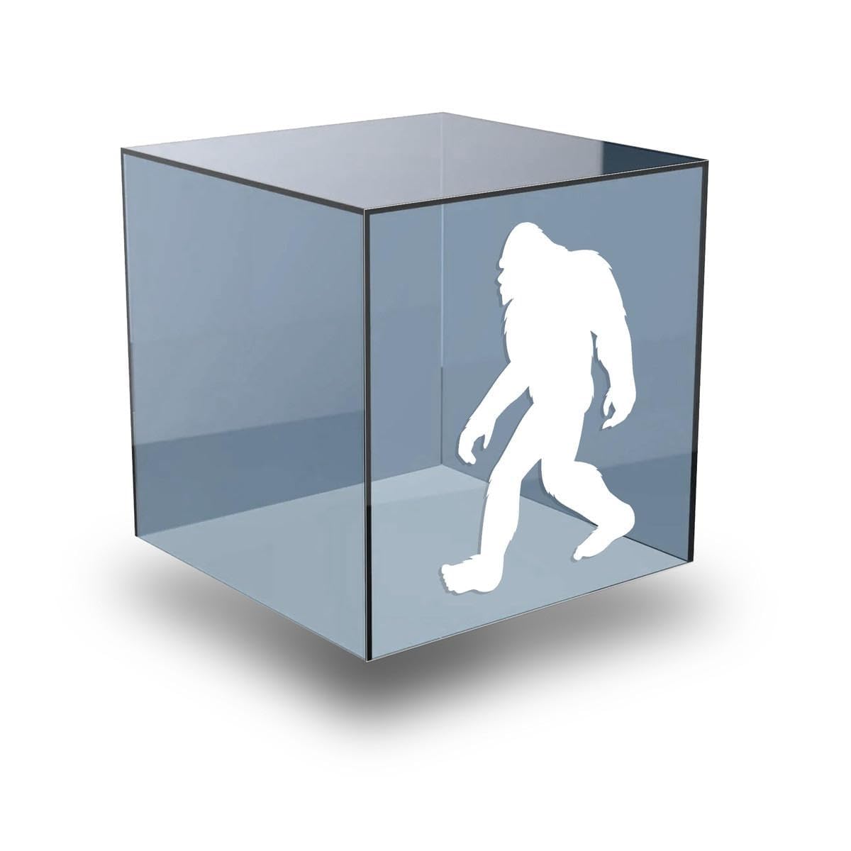 Bigfoot Sasquatch Decal Sticker - 3 x 2.1 Inch Weatherproof Vinyl for Cars, Trucks, Laptops, Windows - Durable Outdoor & Indoor Decoration for Garage, Office, Dorm Room