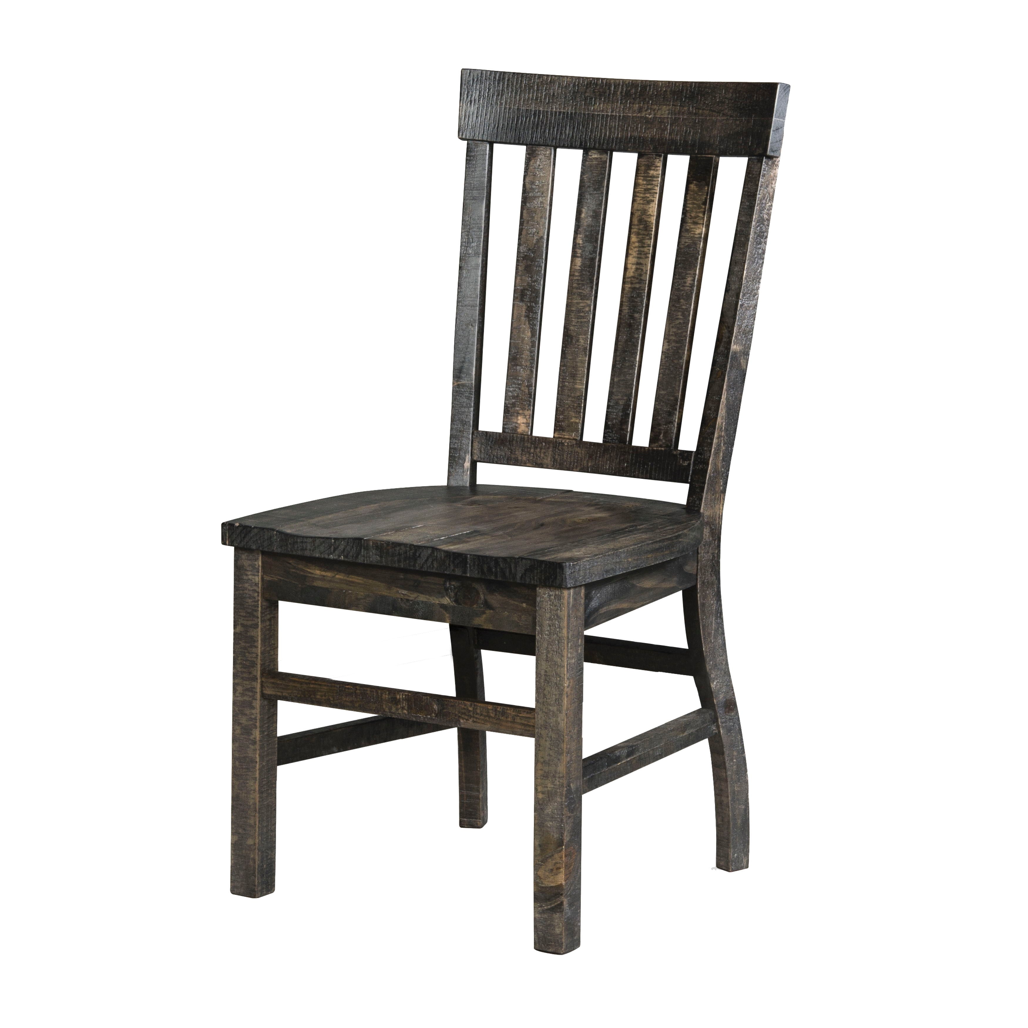 Bellamy Wood Dining Chairs Set of 2 - Solid Wood Kitchen Chairs with Cushioned Seat - Modern Farmhouse Style for Dining Room, Kitchen, Breakfast Nook & Home Decor