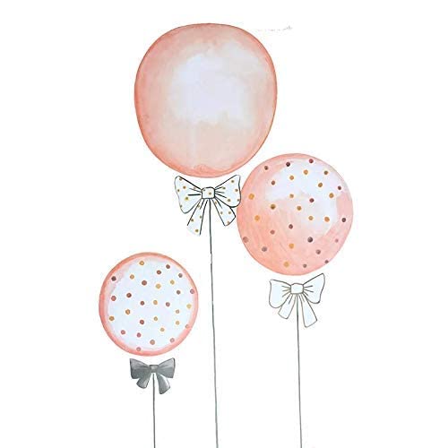 Removable Kids Wall Decals - Balloon Peel & Stick Wall Stickers for Nursery, Bedroom & Living Room | Easy DIY Home Decor for Children's Rooms & Play Areas