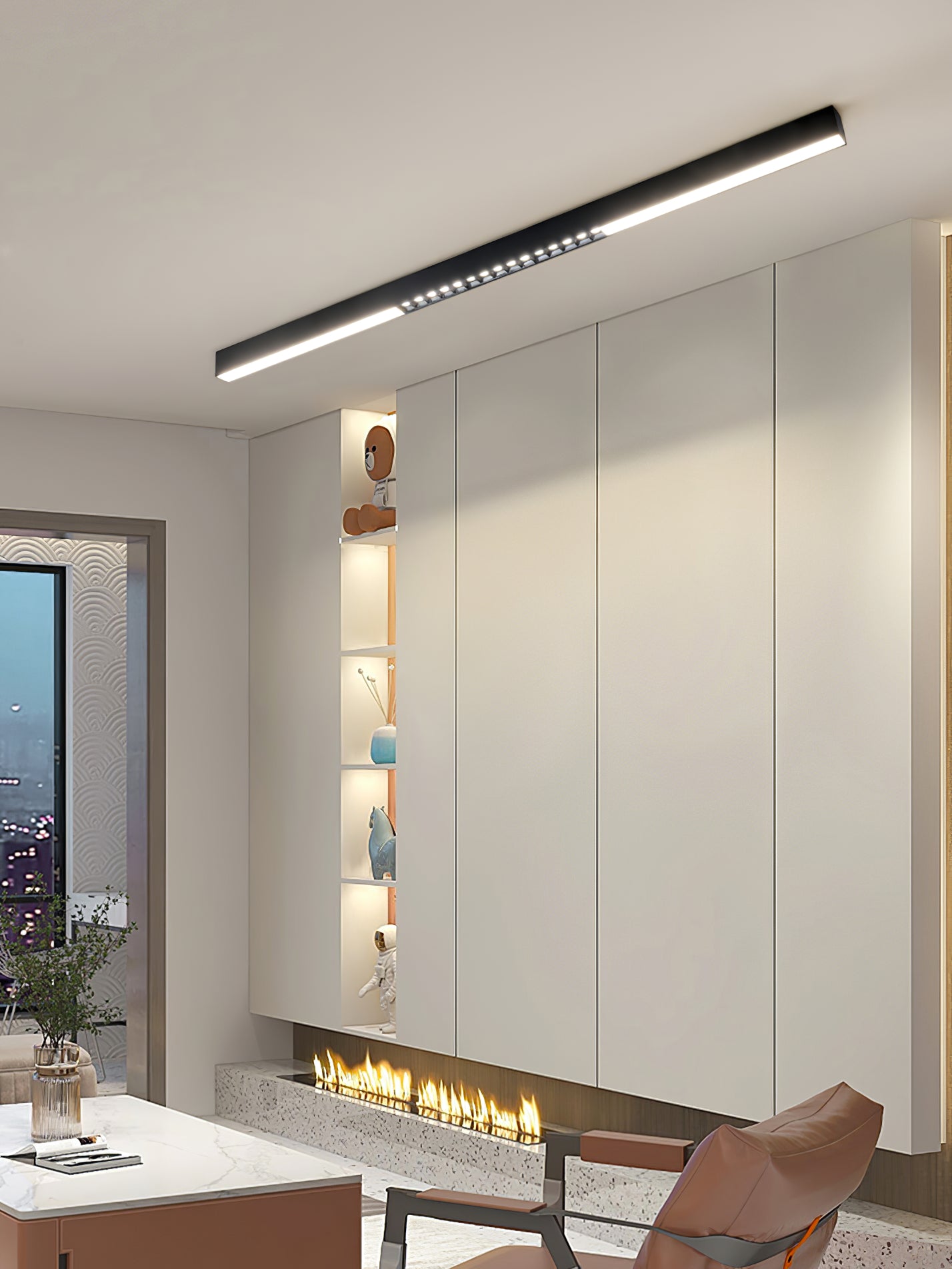 Magnetic Floating Levitating Light Bulb - Unique LED Desk Lamp for Home Office Decor, Gift Idea - Perfect for Bedroom, Living Room, and Workspace Ambience