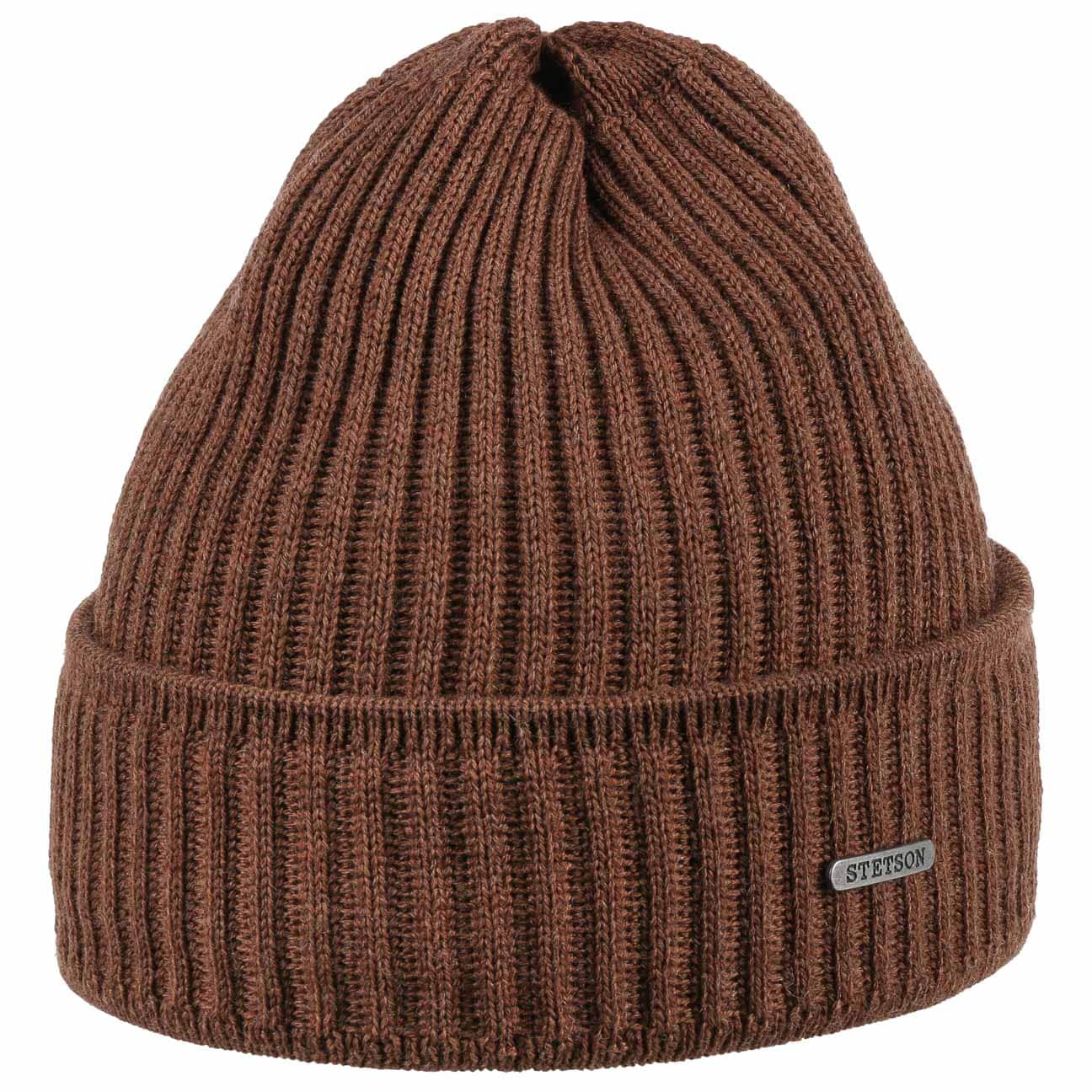 Stetson Parkman Knit Hat for Men - Warm Winter Beanie for Outdoor Activities, Hiking, and Skiing