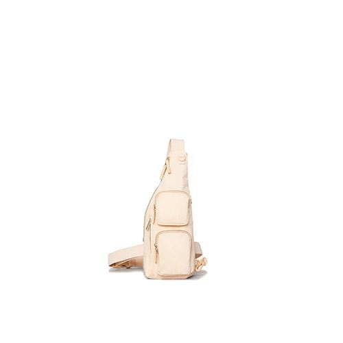Beige Survival Sling - Tactical Emergency Sling Bag for Outdoor Adventures, Hiking, Camping & Survival Gear