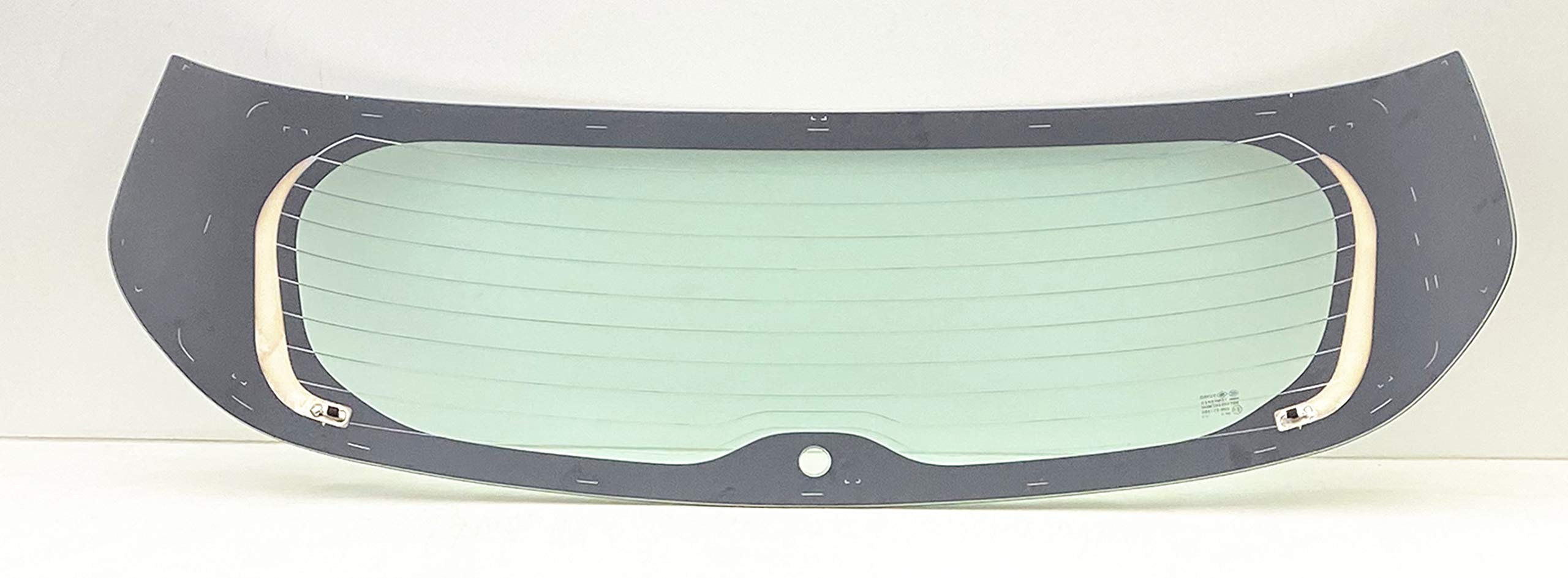 Heated Rear Window Glass Replacement for Chevrolet Spark 2016-2023 - Defroster Back Glass Without Spoiler - Perfect for Winter Driving & Defrosting in Cold Weather