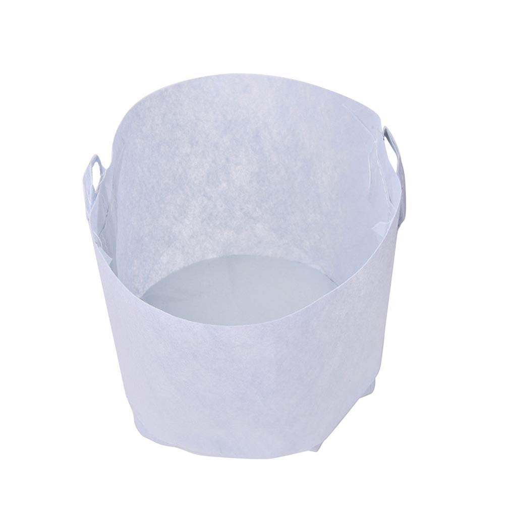 7 Gallon Garden Plant Grow Bags with Handles - Round Fabric Pots for Vegetables, Flowers & Herbs | Breathable Root Container for Healthy Plant Growth | Ideal for Indoor/Outdoor Gardening, Balcony & Patio Planting
