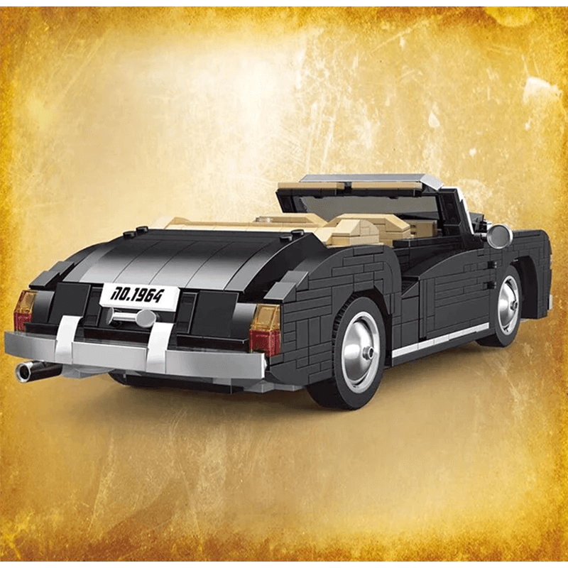 MOULD KING 10006 1964 Rolls Royce Silver Cloud Building Blocks Set - 1,096 Pieces DIY Model Kit for Adults, Collectors & Car Enthusiasts | Perfect for Home Display, Office Decor & Gift Giving