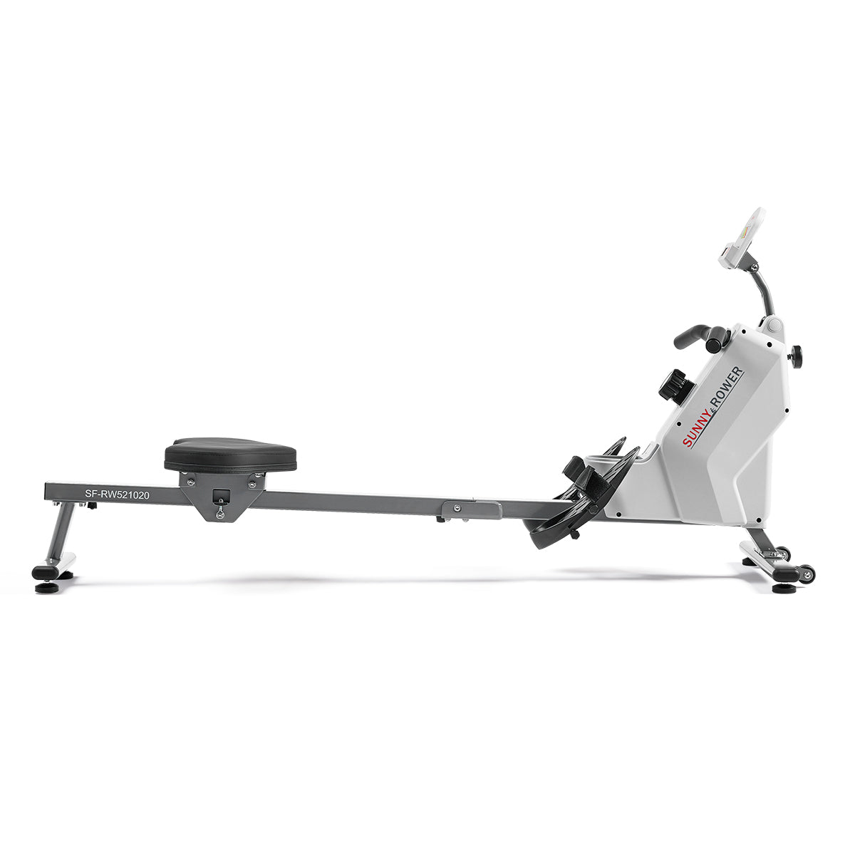 Smart Compact Magnetic Rowing Machine for Home Gym - Foldable Rower with LCD Display for Full Body Workout | Perfect for Small Spaces & Apartment Fitness