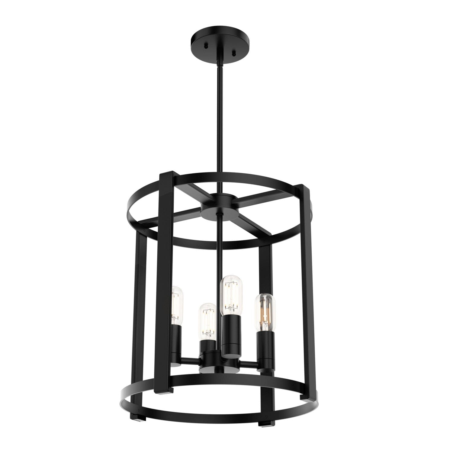 Astwood 4-Light 16-Inch Modern Chandelier - Perfect for Dining Room, Bedroom, or Living Room Ceiling Lighting
