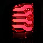 14-18 Chevrolet Silverado 1500 & 15-19 Silverado 2500HD/3500HD & 15-19 GMC Sierra 3500HD Dually PRO Series LED Tail Lights - Red Smoke - Enhanced Visibility & Style for Night Driving & Towing