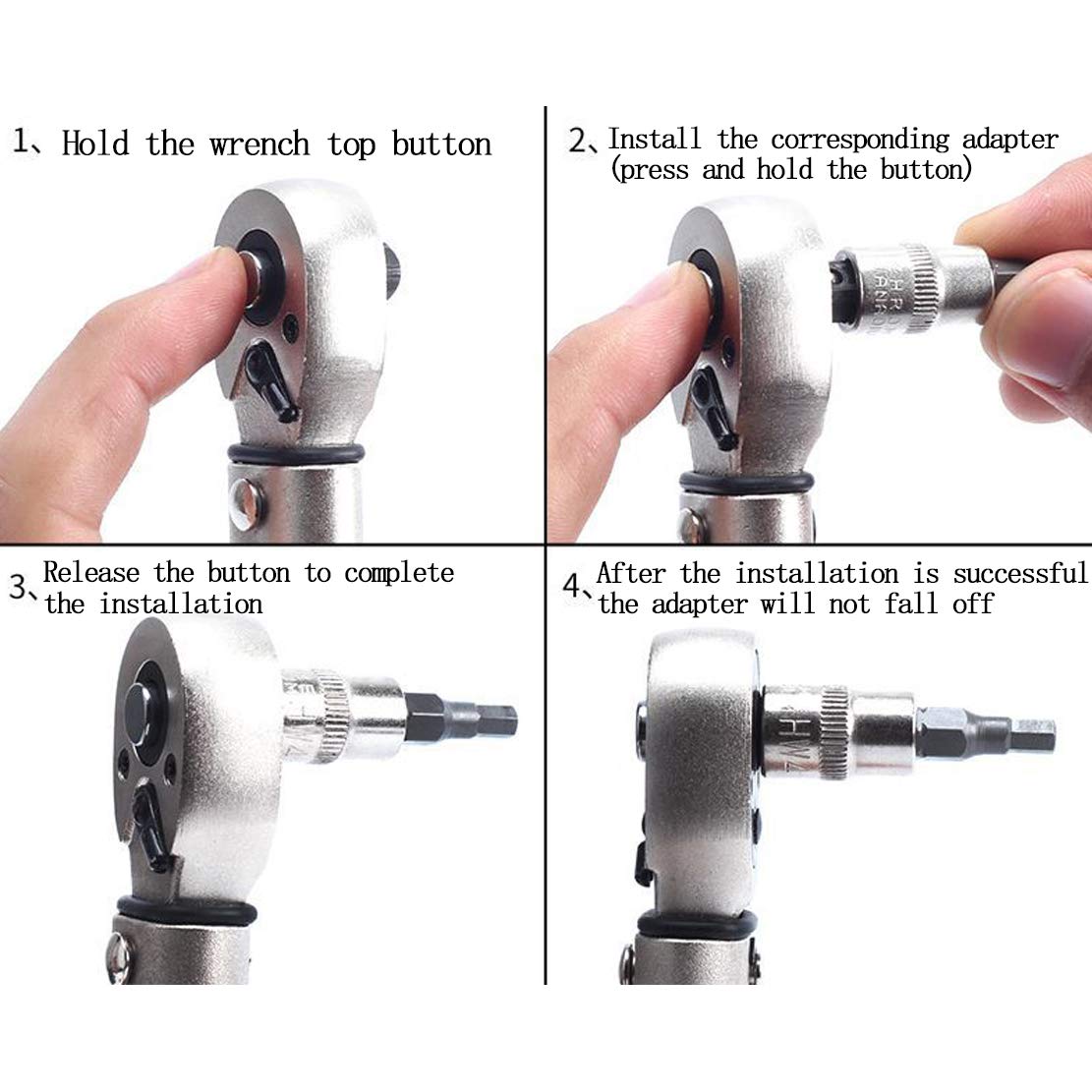1/2 Inch 72-Tooth Ratchet Wrench Set with Quick Release - 20-Piece Professional Socket Kit (8-32mm) for Auto Repair & Household Use - Perfect for Mechanics, DIY Projects, and Home Maintenance