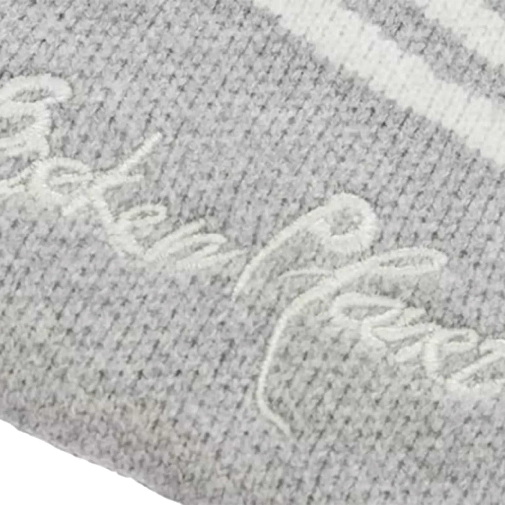 Broken Planet Logo Nylon Heather Grey Beanie Hat - Warm Winter Skull Cap for Men & Women - Perfect for Outdoor Activities, Skiing, and Streetwear Fashion